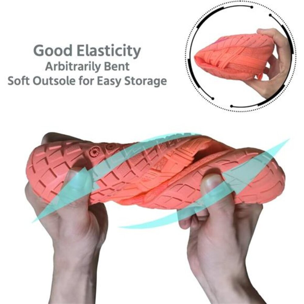 Women Men Quick-Dry Water Shoes Barefoot Non-Slip Hike Beach Aqua Swim Camping - Picture 5 of 11